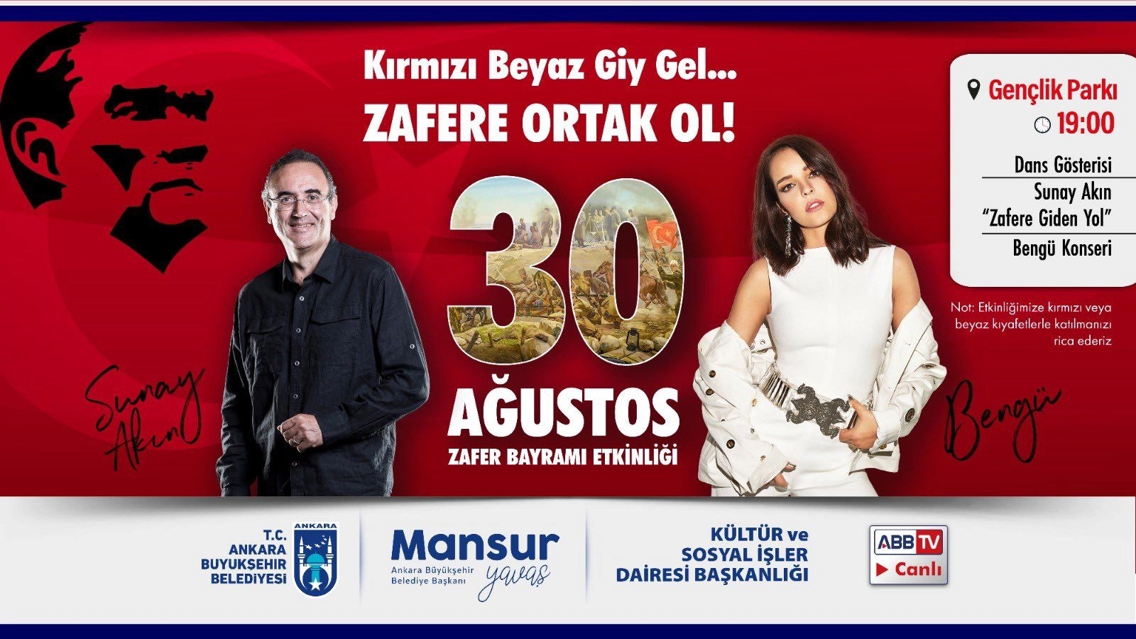 Bengü & Sunay Akın - 30 Ağustos Zafer Bayramı Özel Konseri