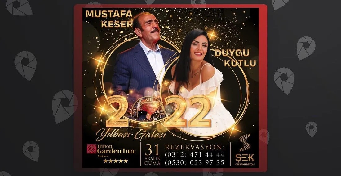 Mustafa Keser - Duygu Kutlu 2022 Yılbaşı Gala